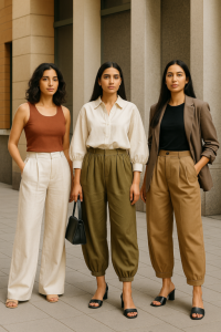 How Wide-Leg, Balloon & Barrel Pants Are Reshaping Women’s Bottomwear Trends in India