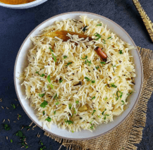 Jeera Garlic Rice
