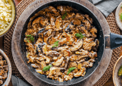 Exotic Veg Stroganoff