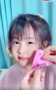 Heart Shape Baby Hair Scissors