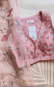 The Pink Gulzaar Saree