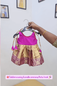 Beautiful Pattu Frock