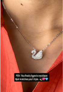 Swarovski diamonds Necklace