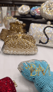 Swarovski clutches
