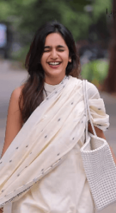 White Handloom Kadhambari cotton set