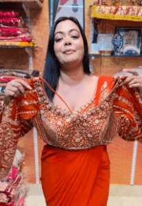 Designer Blouses and Sarees