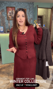 Winter Top and Skirt